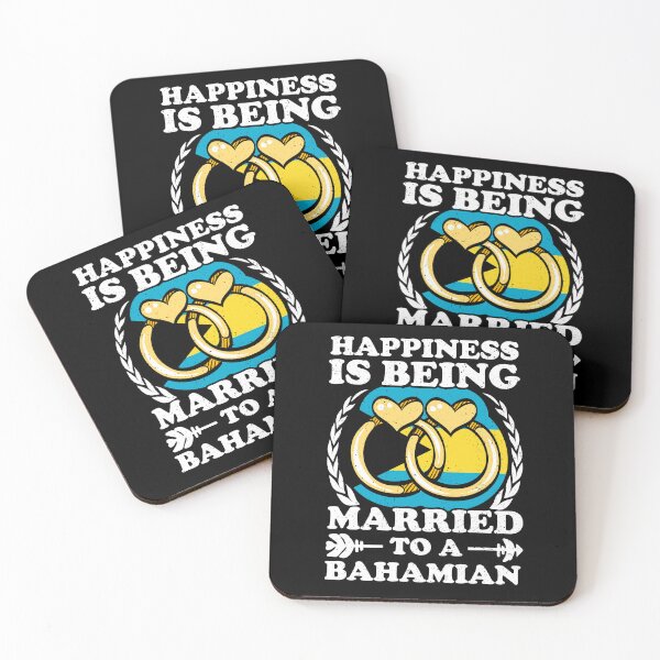 Item preview, Happiness Is Being Married To A Bahamian designed and sold by GabbyKash.