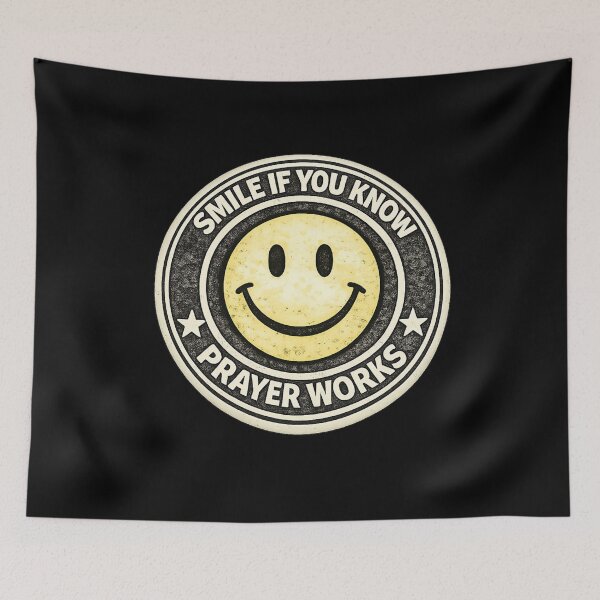 Item preview, smile if you know prayer works designed and sold by DIRTYDUNNZ.