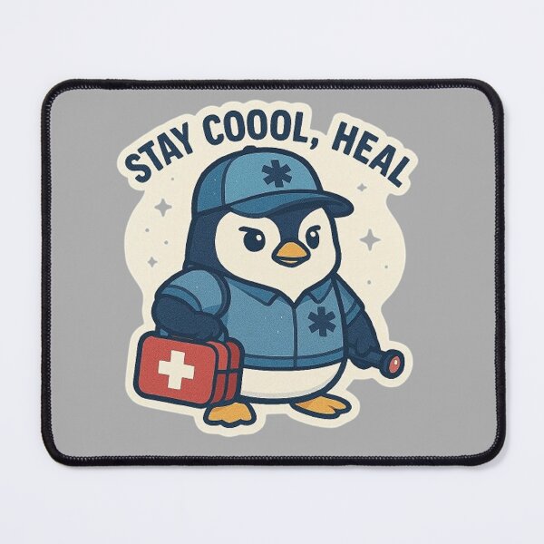 Item preview, Penguin Paramedic designed and sold by MiLaKK.