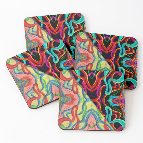 Item preview, Abstract Pastels remix #04 designed and sold by liquid-print.