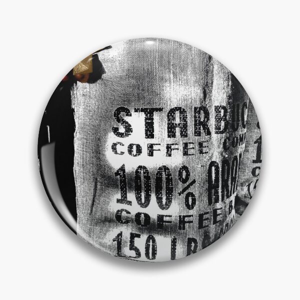 Item preview, Starbucks Coffee Bags – Black & White Photo Art designed and sold by A Migo Design.