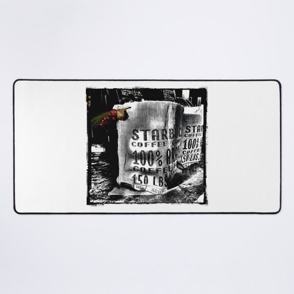 Item preview, Starbucks Coffee Bags – Black & White Photo Art designed and sold by A Migo Design.