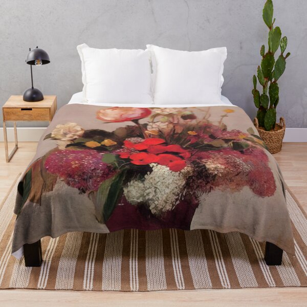 Item preview, Odilon Redon Flowers In A Brown Vase designed and sold by melaartni.