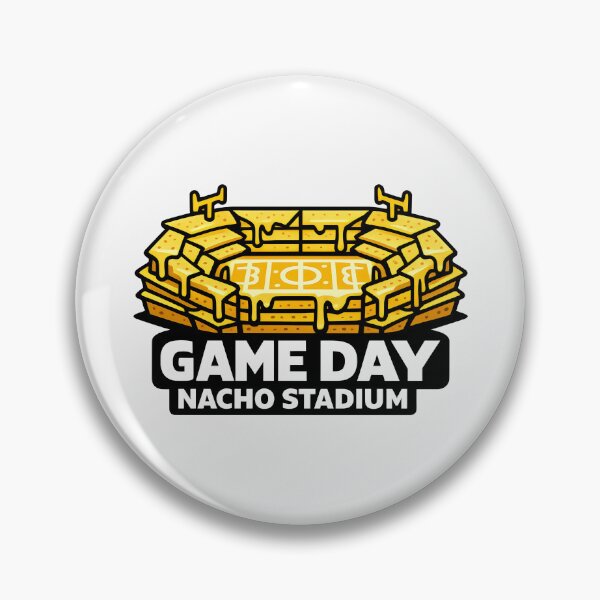 Item preview, Game Day Nacho Stadium Snack Art designed and sold by SplashTastic.