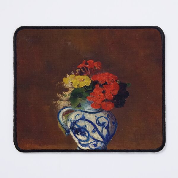 Item preview, Odilon Redon Geraniums And Other Flowers In A Stoneware Vase designed and sold by melaartni.