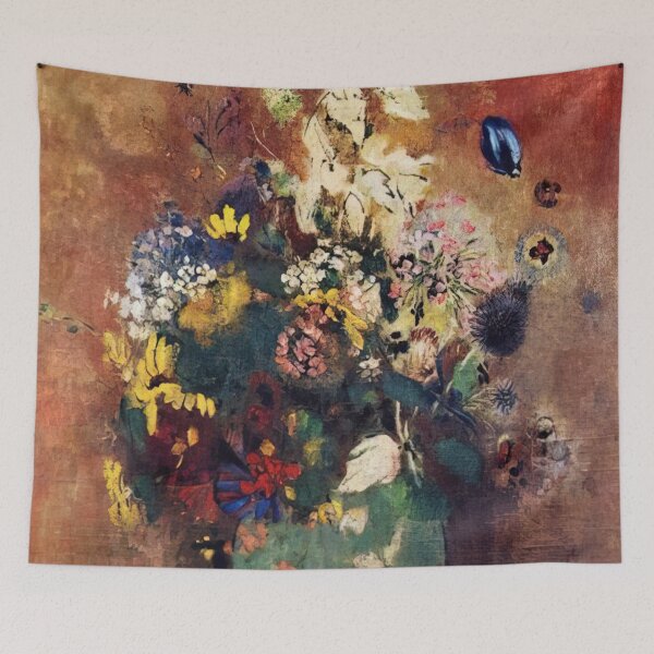 Item preview, Odilon Redon Green Vase designed and sold by melaartni.