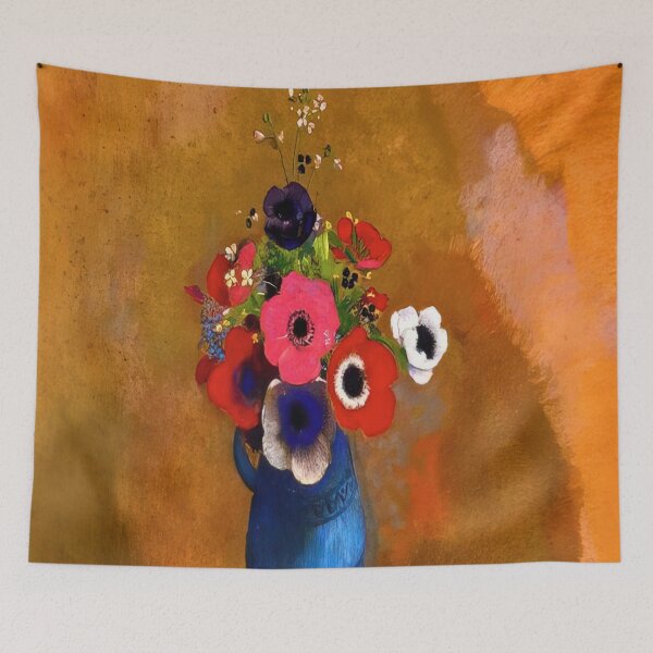 Item preview, Hd Vase Of Flowers, By Odilon Redon (1866) High Definition designed and sold by melaartni.