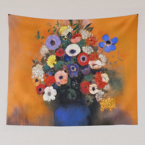 Item preview, Hd Vase Of Flowers, By Odilon Redon (1867) High Definition designed and sold by melaartni.