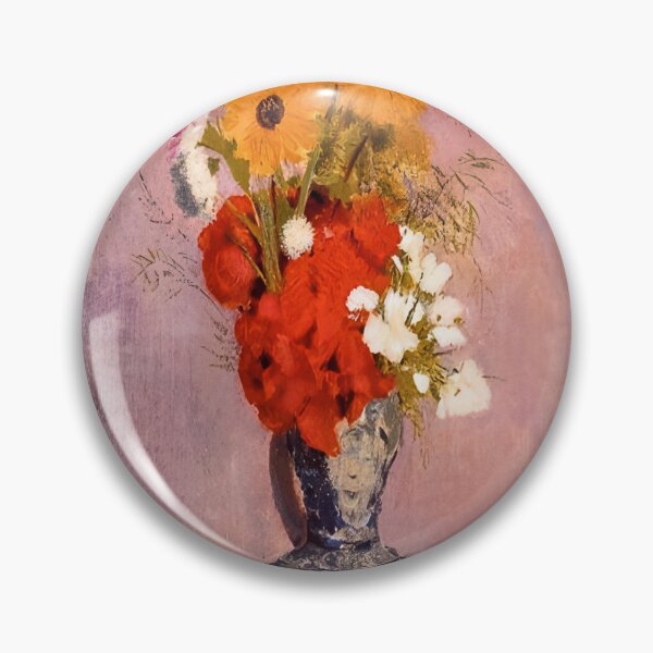 Item preview, Hd Vase Of Flowers, By Odilon Redon (1869) High Definition designed and sold by melaartni.