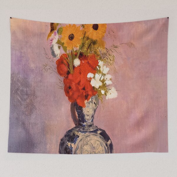 Item preview, Hd Vase Of Flowers, By Odilon Redon (1869) High Definition designed and sold by melaartni.