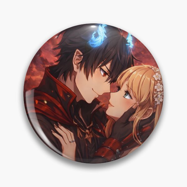Item preview, Blue Exorcist - Moriyama Shiemi & Okumura Rin  designed and sold by Bikash-A7.