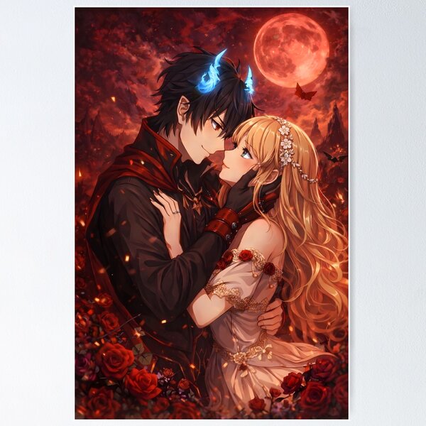 Item preview, Blue Exorcist - Moriyama Shiemi & Okumura Rin  designed and sold by Bikash-A7.