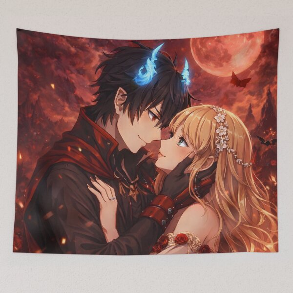 Item preview, Blue Exorcist - Moriyama Shiemi & Okumura Rin  designed and sold by Bikash-A7.