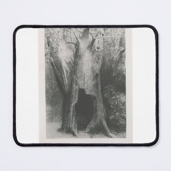 Item preview, Odilon Redon I Plunged Into Solitude I Dwelt In The Tree Behind Me Plate 9 designed and sold by melaartni.