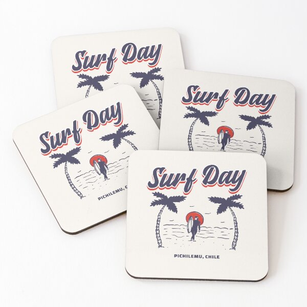 Item preview, Retro Surf Day Pichilemu Chile Graphic designed and sold by Bold & Brewed.