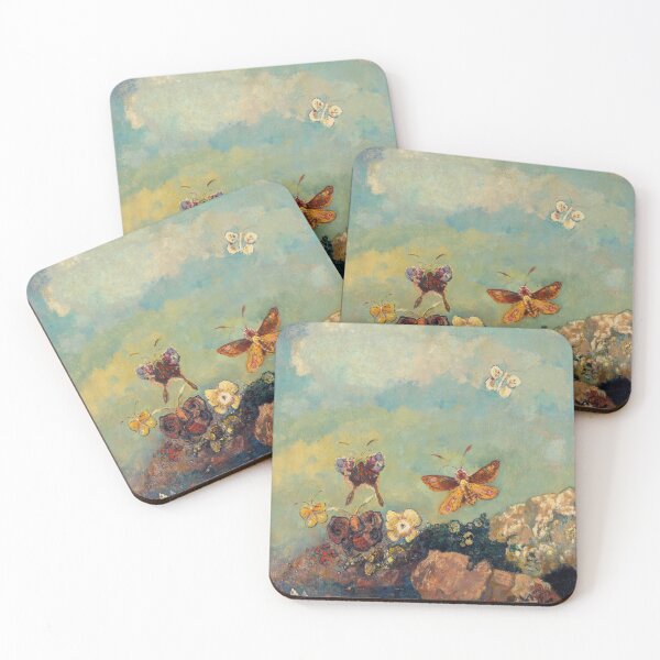 Item preview, Odilon Redon Papillons 1910 Meilleure Impression Hd Originale Odilon Redon Haute Définition designed and sold by melaartni.