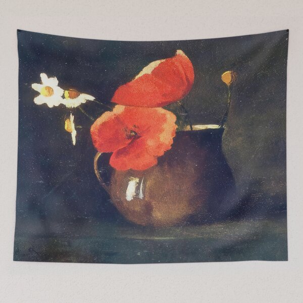 Item preview, Odilon Redon Coquelicots Et Marguerites 1867 designed and sold by melaartni.