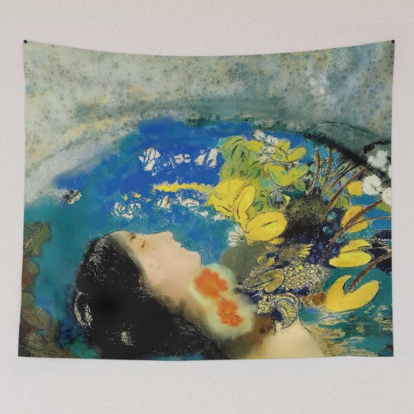 Aperçu de l'œuvre Ophélie D'odilon Redon créée et vendue par melaartni.