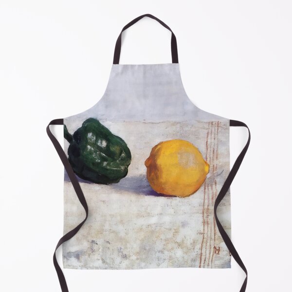 Item preview, Odilon Redon Pepper And Lemon On A White Tablecloth designed and sold by melaartni.