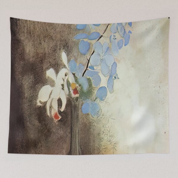 Aperçu de l'œuvre Orchidées Odilon Redon créée et vendue par melaartni.