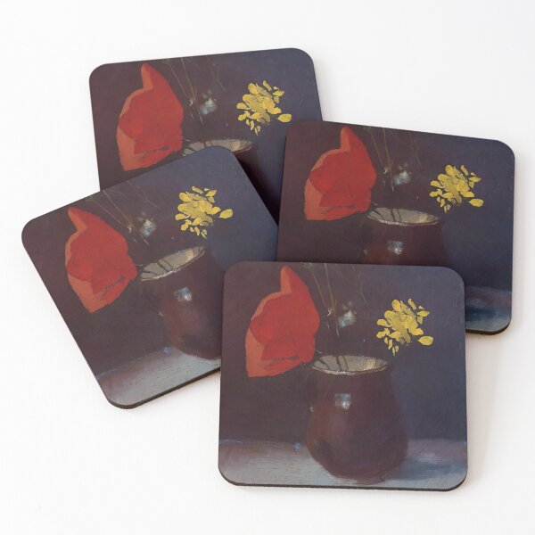 Item preview, Odilon Redon Pitcher Of Flowers designed and sold by melaartni.