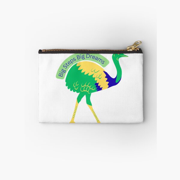 Item preview, Big Steps Big Dreams Motivational Bird Design | Inspirational Quote Sticker & Apparel designed and sold by CreativePallavi.