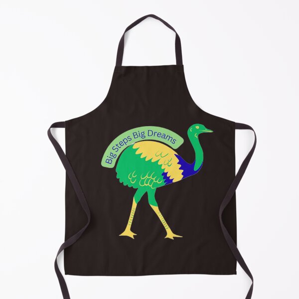 Item preview, Big Steps Big Dreams Motivational Bird Design | Inspirational Quote Sticker & Apparel designed and sold by CreativePallavi.