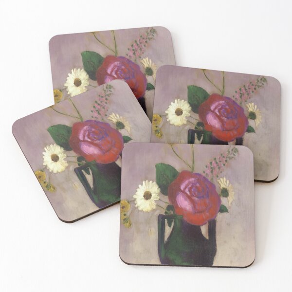 Item preview, Odilon Redon Rose And Daisy designed and sold by melaartni.