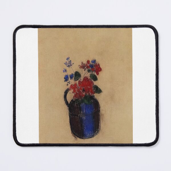 Item preview, Odilon Redon Small Bouquet In A Pitcher designed and sold by melaartni.