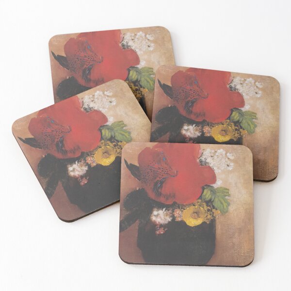Item preview, Odilon Redon The Red Poppy designed and sold by melaartni.
