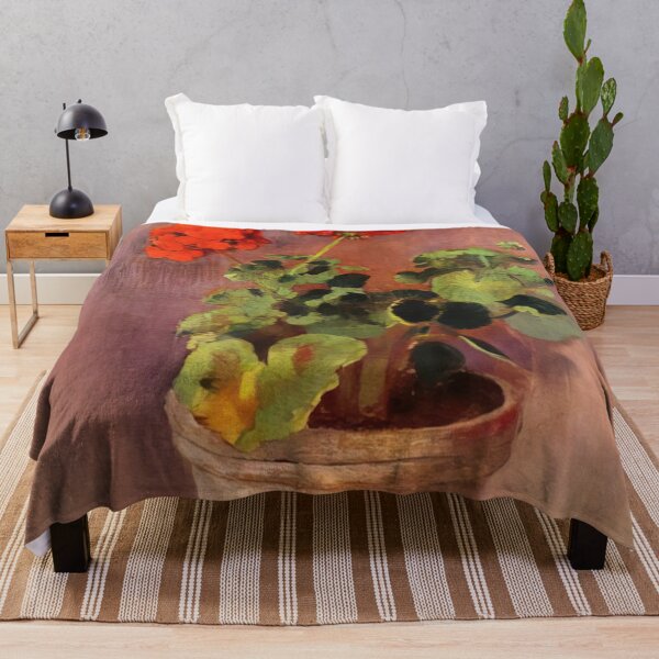 Item preview, Odilon Redon The Pot Of Geraniums designed and sold by melaartni.