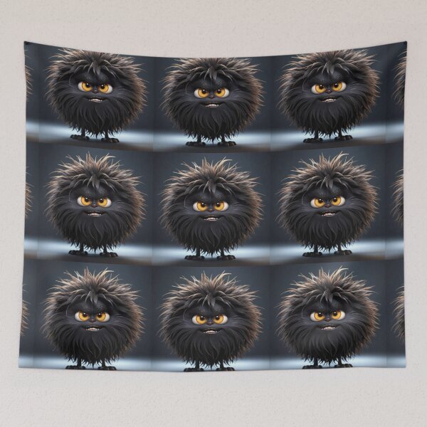 Item preview, Grimley the Grump-Ball designed and sold by Dreamy Armine Art.