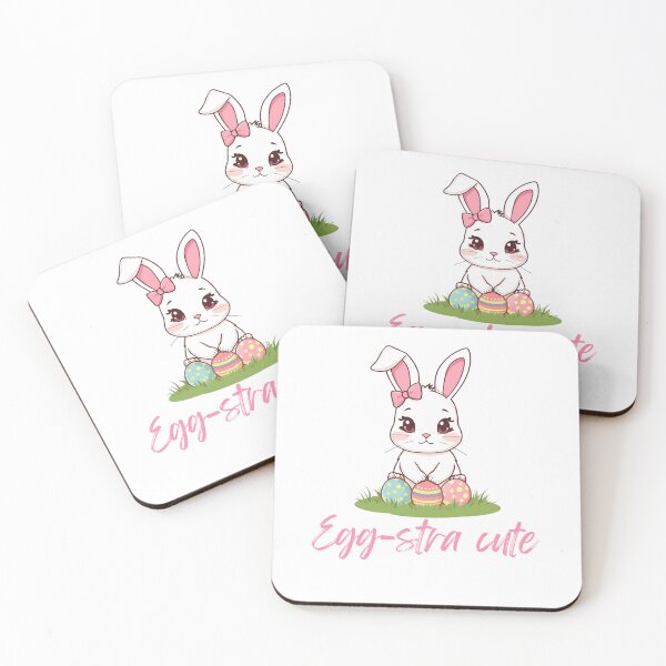 Item preview, Egg-stra Cute - Adorable Easter Bunny Pun designed and sold by TobiasLogic.
