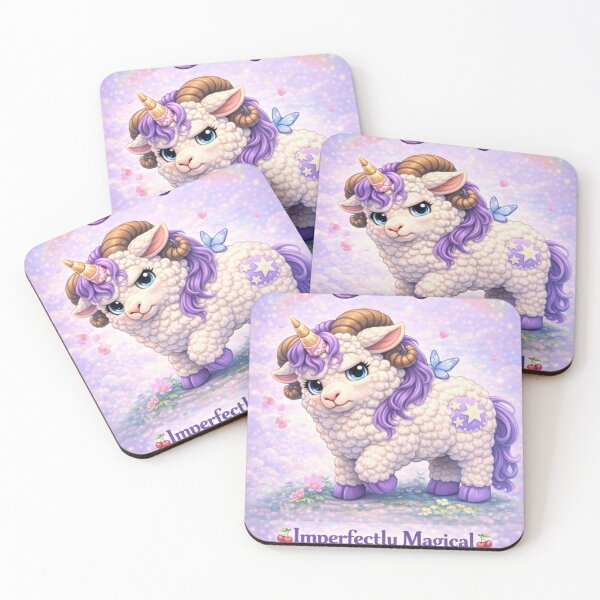 Item preview, Imperfectly Magical - The Unicorn-Ram Daydream (My Little Sheep Parody) designed and sold by Thpoar.