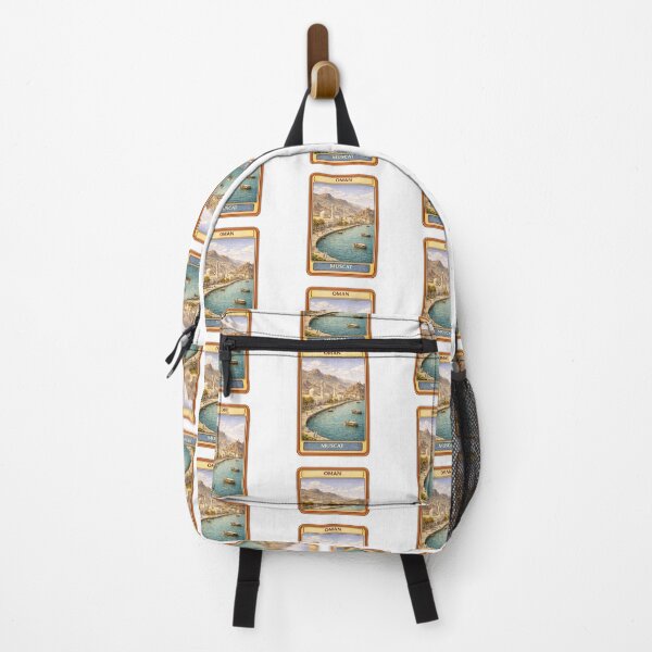 Item preview, Vintage Muscat Oman Travel Poster | Retro Middle East souvenir art designed and sold by CLOUTKULT.