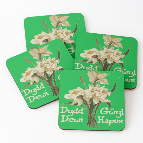 Item preview, Dydd Gwyl Dewi Hapus With March Daffodils designed and sold by taiche.