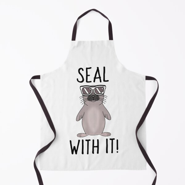 Item preview, Funny Grey Seal Pun designed and sold by Sartoris Art.