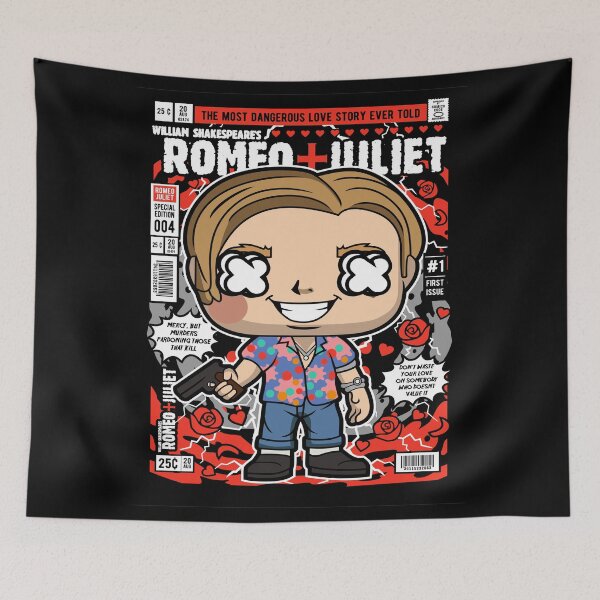 Item preview, William Shakespeare's Romeo + Juliet: The Most Dangerous Love Story Ever Told Classic Literature Romantic Drama Movie Fan designed and sold by visionsunveiled.