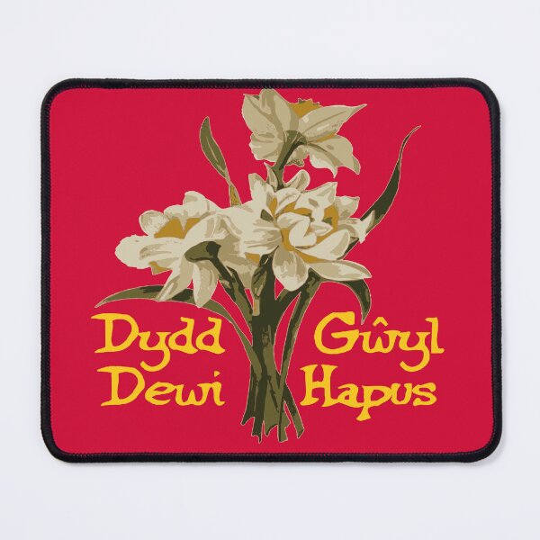 Item preview, Dydd Gwyl Dewi Hapus St Davids Day Daffodils designed and sold by taiche.