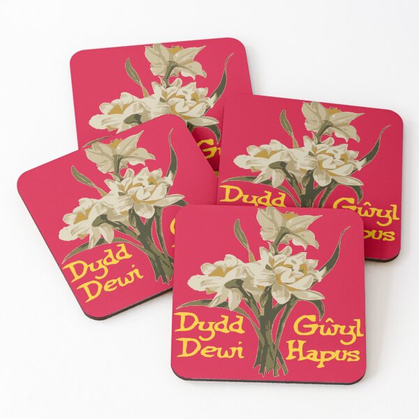 Item preview, Dydd Gwyl Dewi Hapus St Davids Day Daffodils designed and sold by taiche.