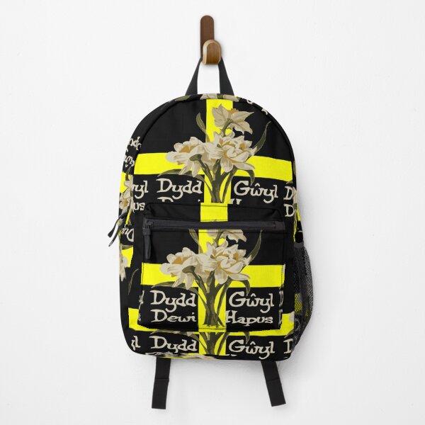 Item preview, Dydd Gwyl Dewi Hapus With March Daffodils And St Davids Cross designed and sold by taiche.