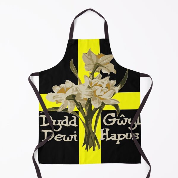 Item preview, Dydd Gwyl Dewi Hapus With March Daffodils And St Davids Cross designed and sold by taiche.