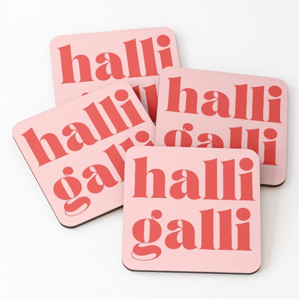 Item preview, Halli Galli Typography – Modern Party & Lifestyle Design designed and sold by PrintCessStudio.