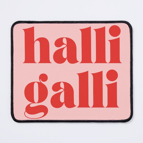 Item preview, Halli Galli Typography – Modern Party & Lifestyle Design designed and sold by PrintCessStudio.
