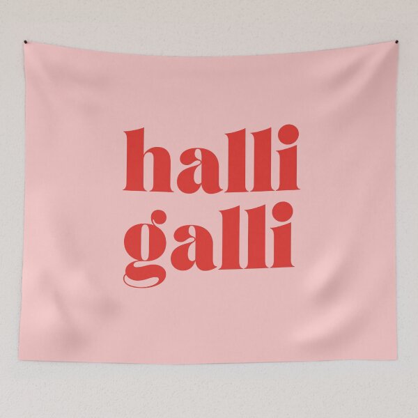 Item preview, Halli Galli Typography – Modern Party & Lifestyle Design designed and sold by PrintCessStudio.