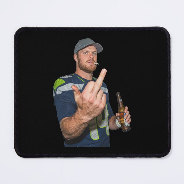 Item preview, Sam Darnold Middle Finger Meme designed and sold by MaidenIRK.