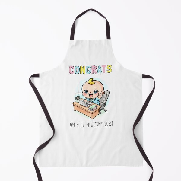 Item preview, Funny Office Baby Gift - Congrats On Your New Tiny Boss designed and sold by Weirdolight.