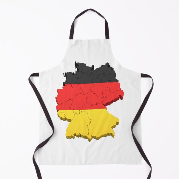 Item preview, German flag with map designed and sold by di-Vera-Rosati.