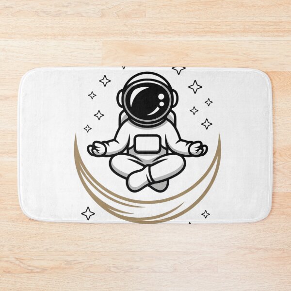 Item preview, Meditación en el espacio profundo - Astronaut Galaxy Yoga designed and sold by Mr-wow.