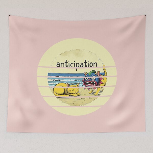 Item preview, Anticipation and Patience - Funny Cats 3 of 4 designed and sold by Beachy.